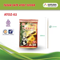 Tusuk Sate ATOZ-2 Premium D:2'5cm P:20cm B:500 gram Kualitas Import