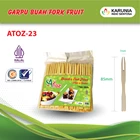 Garpu Buah Bambu/ Panjang 11 Cm_ Lebar 1 Cm 1